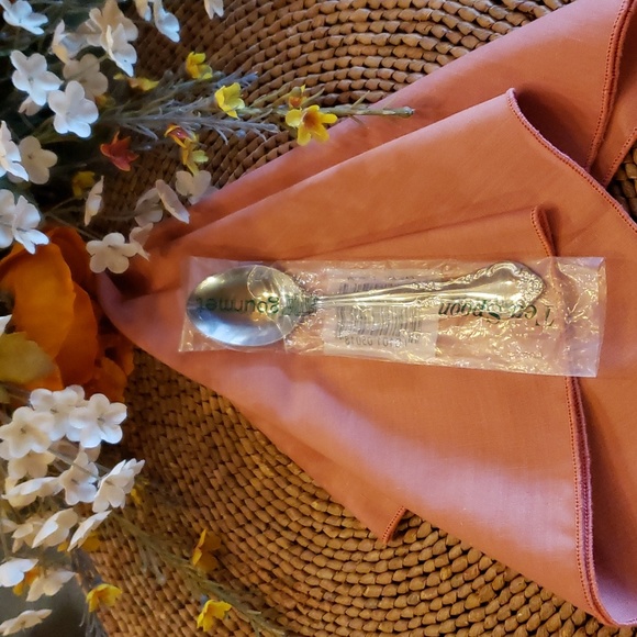 ESTIA GOURMET Cascade Floral SS Teaspoon - NWT - Picture 1 of 7